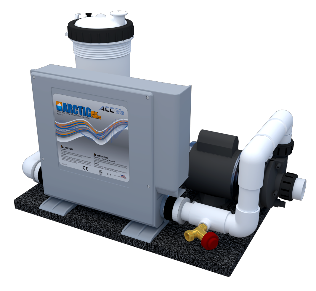 Arctic Heat Pumps Heat/Cool Hybrid Spa System - Circulation - With ...